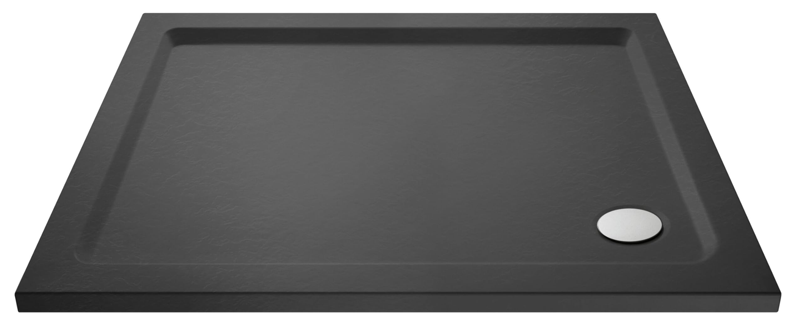 Balterley 1100Mm X 760Mm Premium Rectangular Shower Tray - Slate Grey