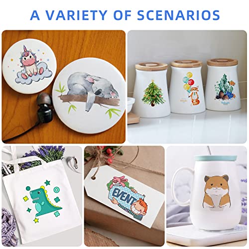 Image of REALIKE Dual Tip Infusible Pens Compatible with Cricut Maker 3 /Maker 4 /Maker /Explore 3 /4 /5 /Air 2 /Air, 36 pcs Dual Tip Sublimation Markers Pens Set for Mug Press /Heat Press (0.4 Tip & 1.0 Tip)