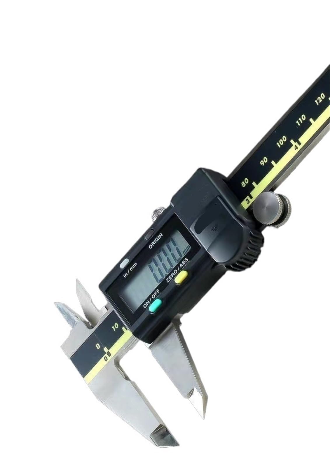 Calibrador digital, Calibrador Vernier digital LCD 150/200/300 mm Herramienta de medición de acero inoxidable,Alta precisión(150mm)