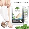 Foot-Peel-Mask-5-PACK-Foot-Mask-for-Dry-Dead-Skin-Callus-Repair-Rough-Heels-Make-Your-Feet-Baby-Soft-Get-Smooth-Silky-Skin-Natural-Treatment-Aloe Foot Peel Mask - (5 PACK) Foot Mask for Dry Dead Skin, Callus, Repair Rough Heels - Make Your Feet Baby Soft Get Smooth Silky Skin - Natural Treatment (Aloe)