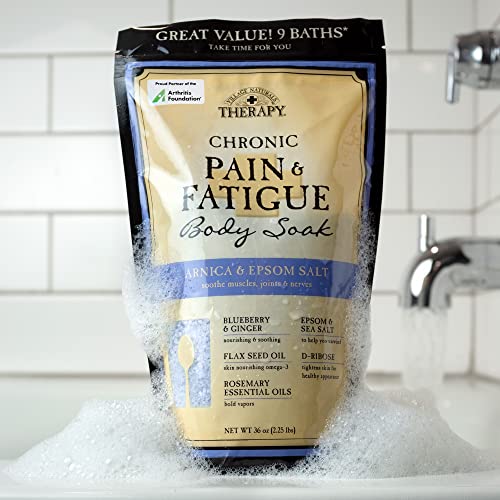 Village Naturals Therapy, Chronic Pain Bath Soak, 36 Oz, Pack Of 2 #TOP2