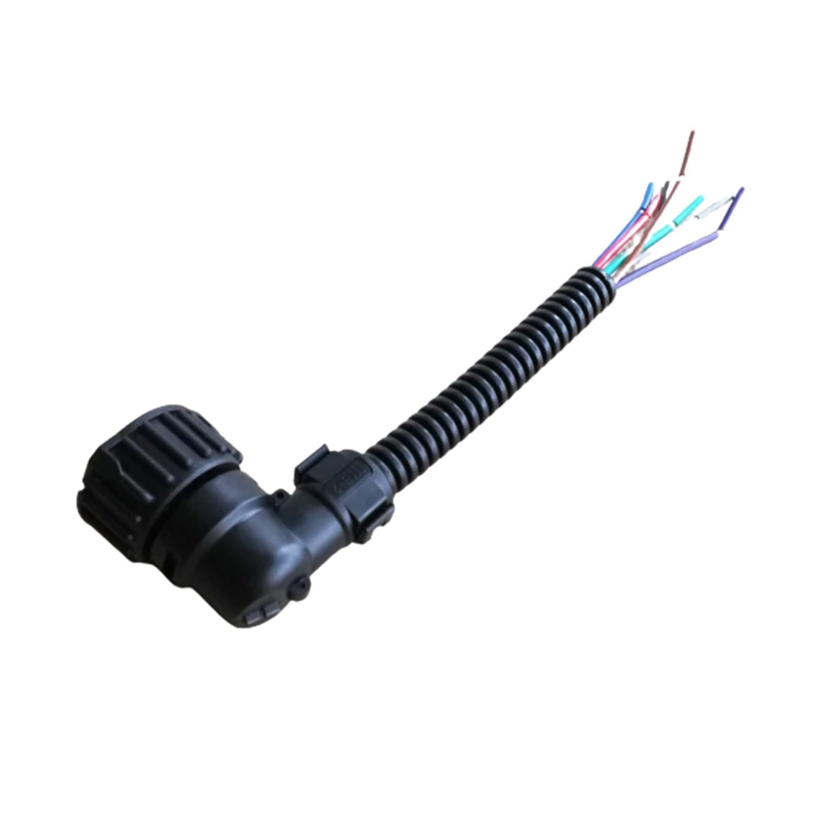 2 Connecteurs Faisceau Feux Arrière 7 Broches Pour Iveco (Eurocargo, Stralis, Daily) - Étanches, Longueur Câble 15cm