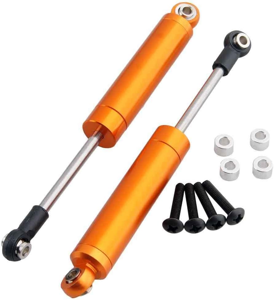 Toyoutdoorparts 2X RC OEM Aluminum The Ultimate Scale Shocks 100mm Internal Coil
