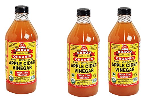 Organic Raw Apple Cider Vinegar 3Pack (16 oz)