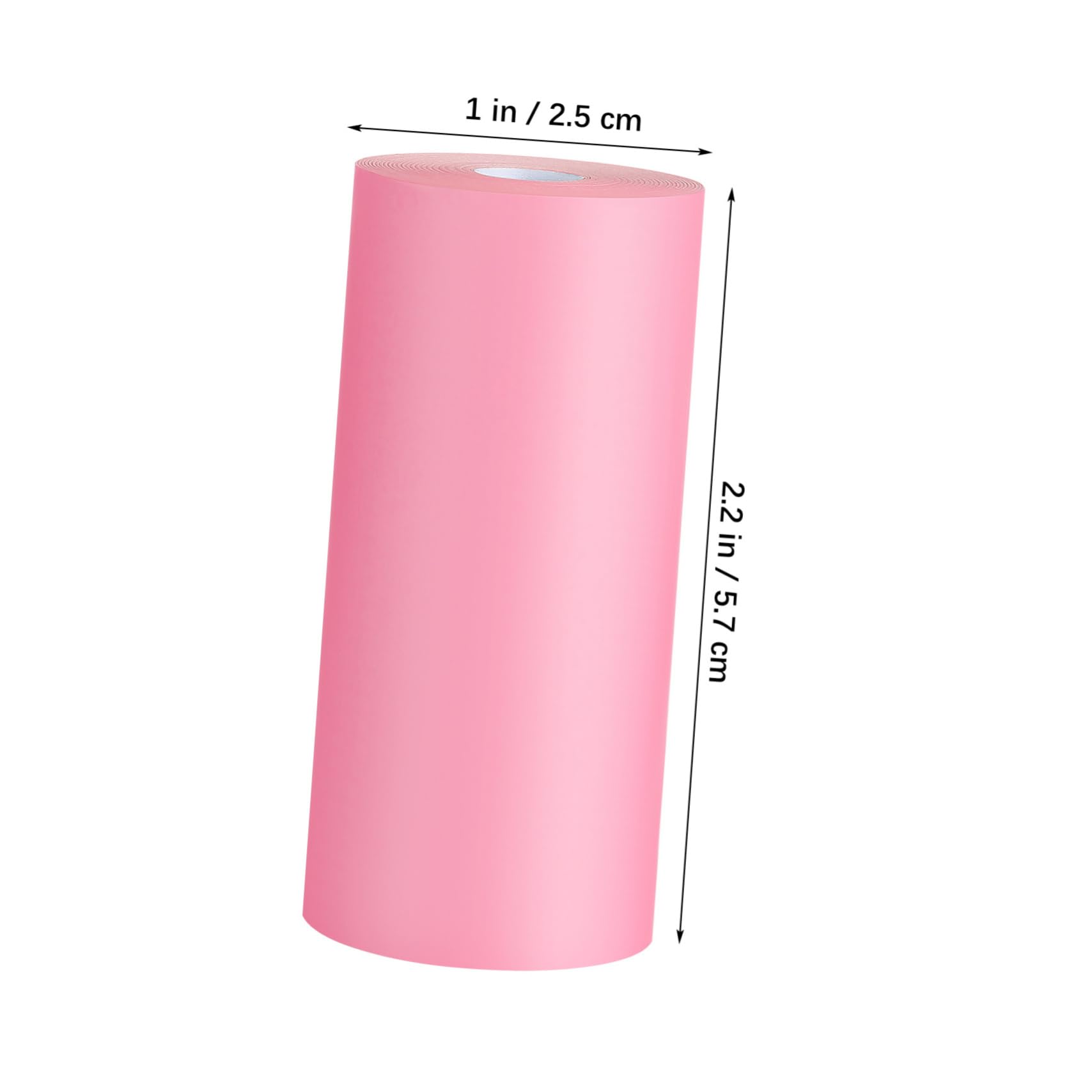 KALLORY 13 Rolls Colorful Thermal Printer Paper Adhesive Sticky Paper for Printing Easy Install Variety of Colors for Creative Projects