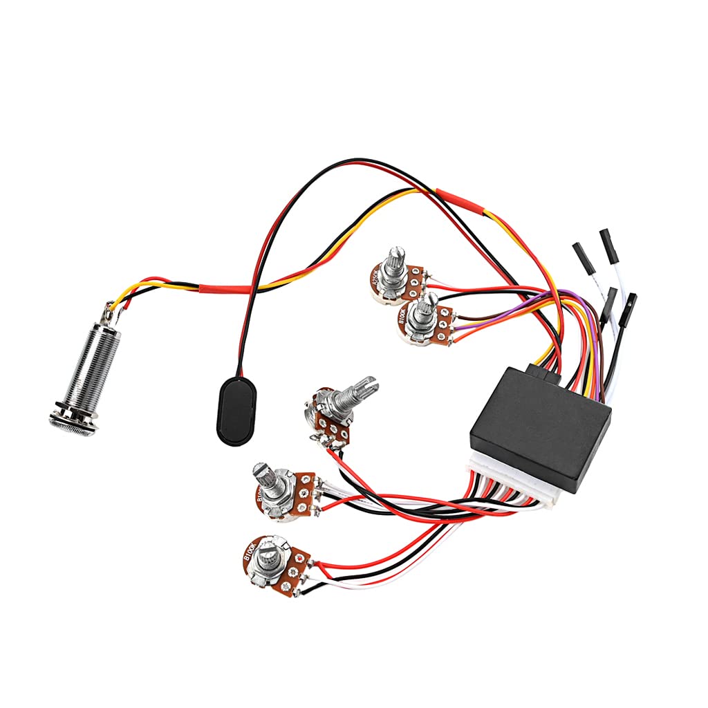 Amazon.com: Ogdni Guitar Bass Preamp Circuit Pre-wired 3 Band
