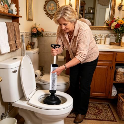Desatascador de inodoros para desagües de suelo lavabo y bañeras 3