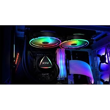 XPG LEVANTE240 CPUクーラー Amazon | XPG LEVANTE 240 簡易水冷CPUクーラー ARGB 発光 120mm