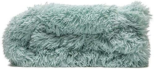 Miniatura 7 de Chanasya - Juego fundas de almohada de forro polar de piel sintética y sherpa, 3 piezas, manta de 50 x 65 pulgadas, 2 fundas de almohada 18 x 18