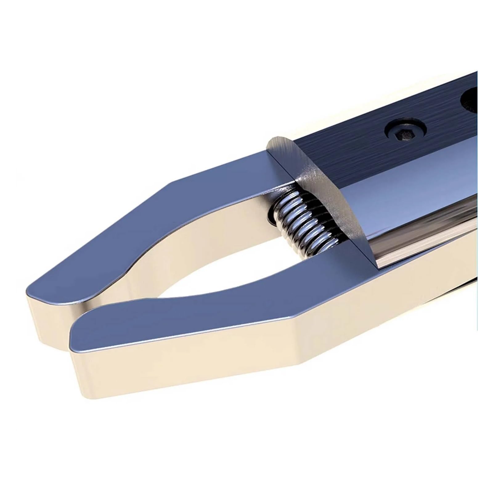 Drehmaschinenzuführung, Automatischer Stangenabzieher for CNC-Drehmaschinen mit zwei Klauen, 2–40 mm Klemme, 16/20/25 mm(Square Shank,16MM)