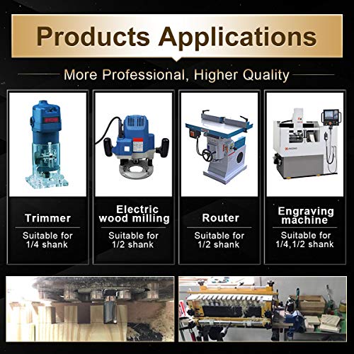 Frese diritte a doppio flauto KATUR, punte diritte...