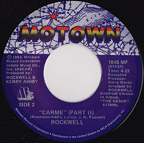 Carmé (1986) single Single