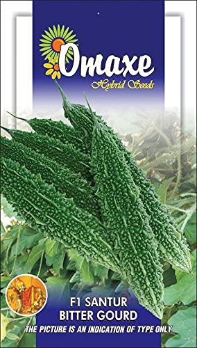 Omaxe Seeds Bitter Gourd Santur F1 Hybrid Seeds (Multicolor, Pack of 3) (B00LC0KCYG) Amazon Price History, Amazon Price Tracker