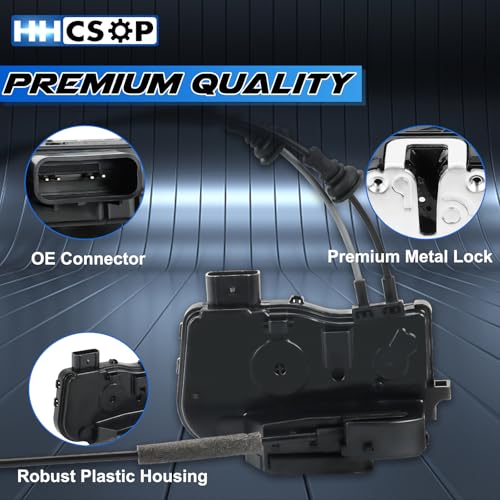 Image of Front Right Passenger Side Door Lock Actuator for Hyundai Sonata 2011-2015 | Compatible with 2011 2012 2013 2014 2015 Hyundai Sonata, Front Passenger Side Door Latch Assembly, 813203S020 81320-3S020
