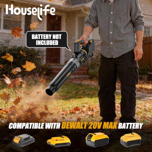 Houselife 600 CFM DeWalt-Compatible Blower