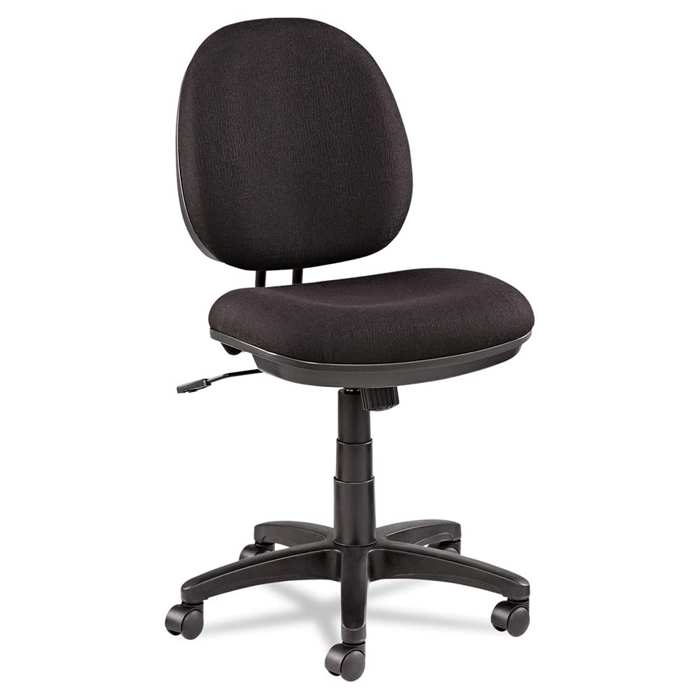 AleraIN4811 Alera Interval Swivel/Tilt Task Chair, 100% Acrylic, Black