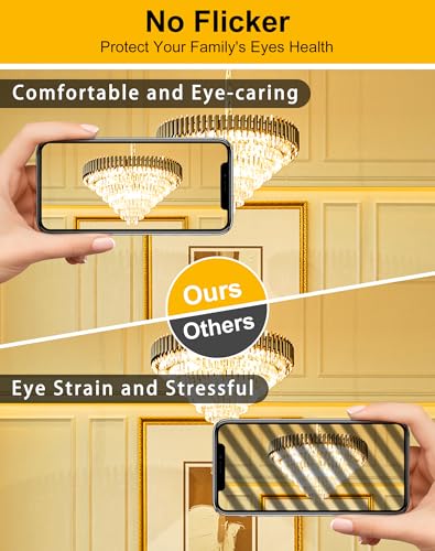 Image of BAOMING G9 LED Bulb Dimmable 4W 3000K Warm White 18Pack | 40 Watt T4 G9 Halogen Equivalent 120V No-Flicker, Chandelier Lighting 450LM for Chandelier Wall Sconce