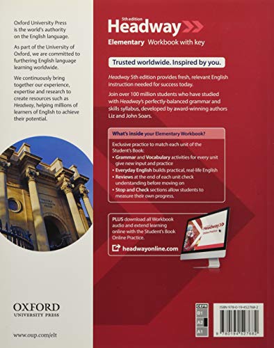 Headway 5th Edition Elementary. Workbook without key