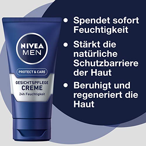 NIVEA MEN Face Duo Pack, gezichtsverzorgingsset met Nivea Men Protect & Care wasgel (100 ml) en Nivea Men Protect & Care… - Afbeelding 6