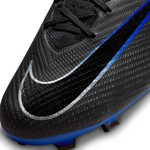 Nike Men's Soccer Low, Black Blue Black Chrome Hyper Royal, 94