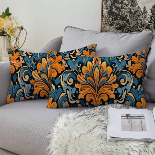 Housses de coussins velours bohême pour un salon cocooning chic