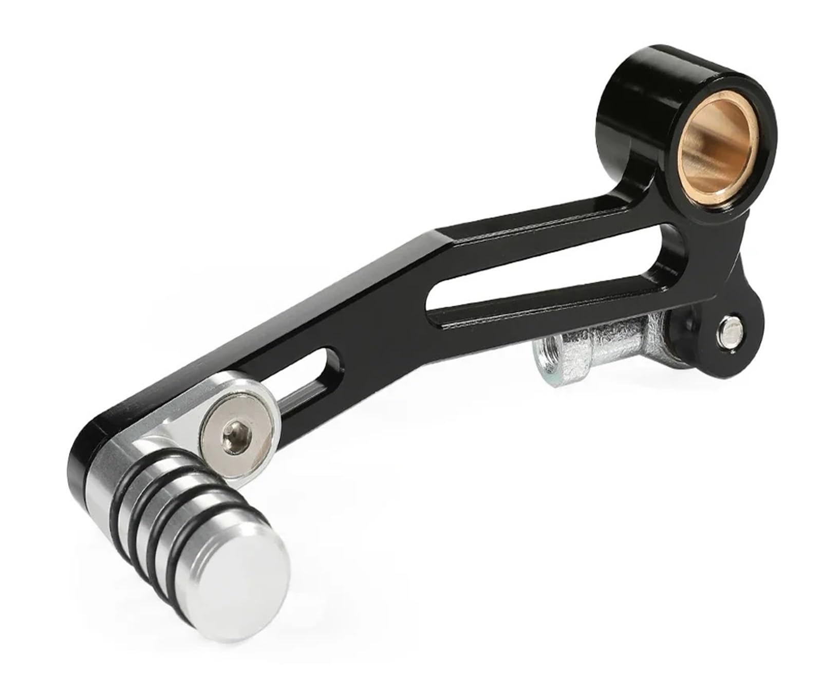 Qr0cjnpb Aluminum Black Motorcycle Gear Shifter Shifter Pedal Gear Shift Lever For Mt03 Mt25 For Yzf R3 R25 2015-2025 Mt 03 Motorcycle Adjustable Gearchange Left Foot Peg