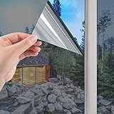 Window Privacy Film See Out Not in Window Film Sun Blocking Home Window Tint Film Heat Control One...
