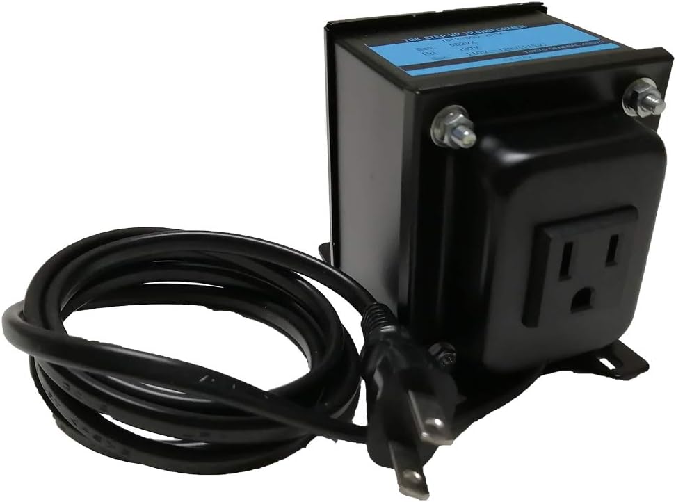 最先端 変圧器工房 日本製 変圧器 ステップダウントランス 600w 110 1v 100v アメリカ カナダ向け アースピン付 1210e 600 海外滞在用 激安の Www Iacymperu Org