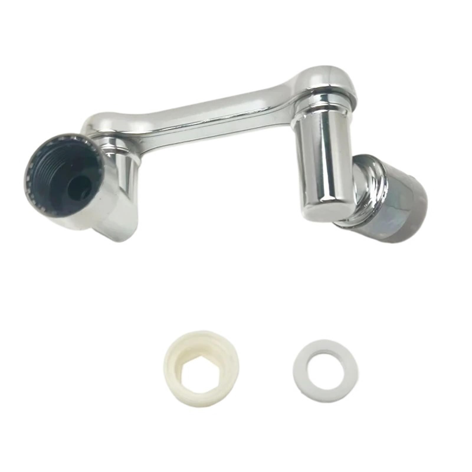 ZYCHSJXA Rotation Extender Faucet Aerator Plastic Splash Filter Kitchen Tap Washbasin Faucets Bubbler Nozzle Robotic Arm Ne