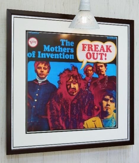 Amazon.co.jp: フランク ザッパ/名盤 レコジャケ ポスター額付/Mothers