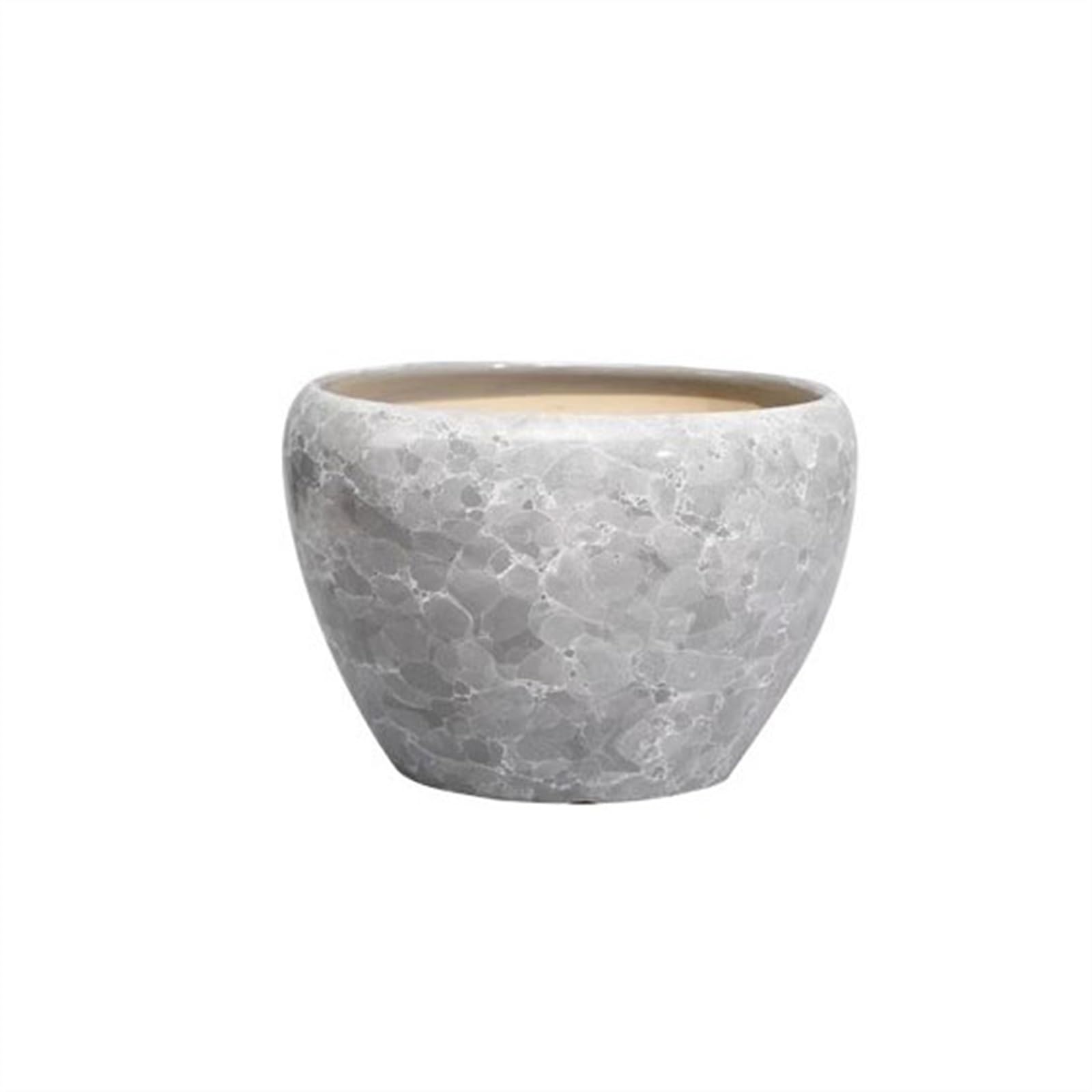 Kx9lb8d Gris Flower Planters Planter Ceramic Large Caliber Indoor And Outdoor Fortune Tree Greens Succulent Simple