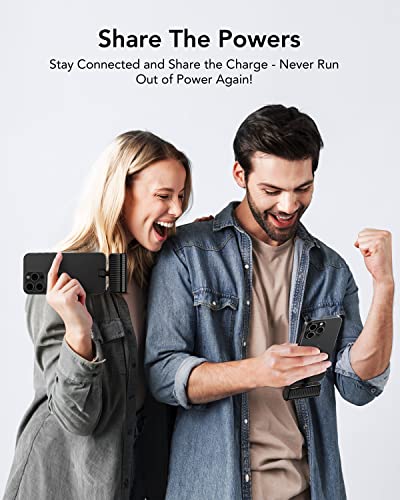 image for VRURC Mini Portable Charger for iPhone, 2-Packs Power Bank with Built 