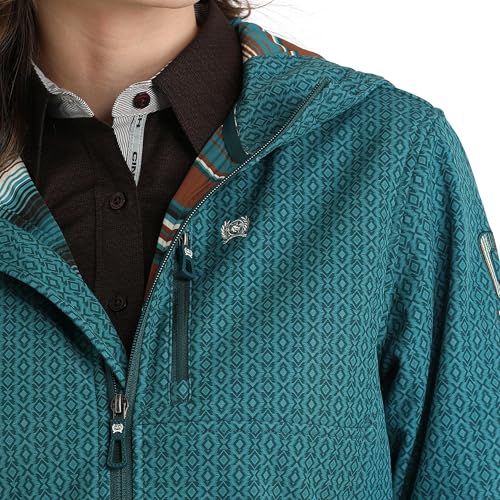Cinch Women's Bonded Teal Jacket4