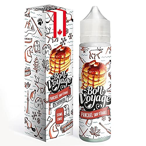 pancake sirop d erable 50ml - bon voyage - Le Coq Qui Vape - Sans Tabac - Sans Nicotine