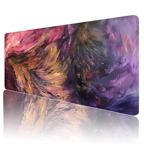 Tapis de souris XXL gris 800x300 pour bureau gamer et professionnel K-26