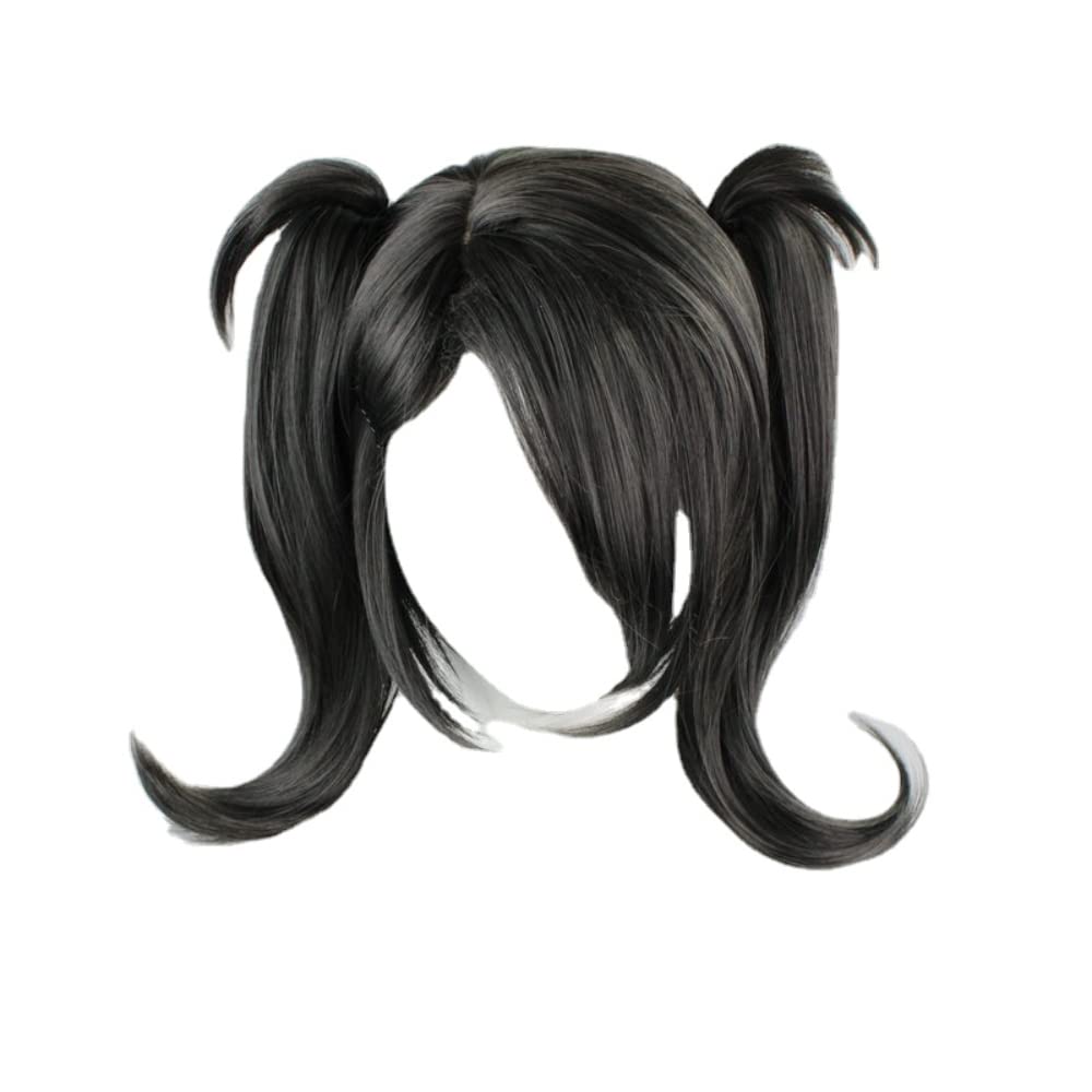 NEEDY GIRL OVERDOSE KAngle Ame-chan Cosplay Wig for Girls Long Curly Pigtails Heat Resistant Wigs Play Halloween Party Costume+ Wig Cap