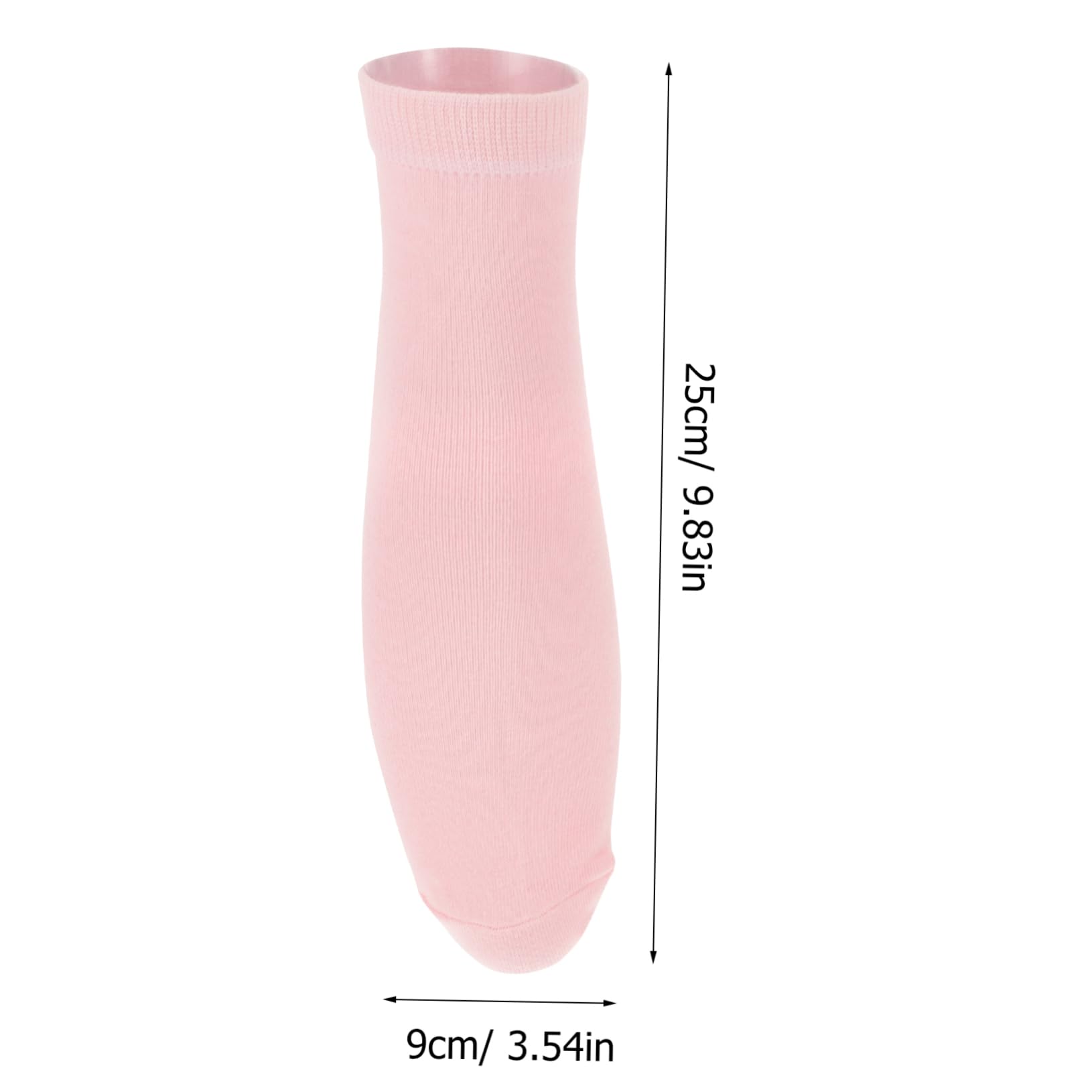 VALICLUD 2 Pairs Gel Socks for Cracked Heel Repair Moisturizing Foot Care Socks for Adults Breathable Material Comfortable High Ankle Design Skin Friendly and Durable