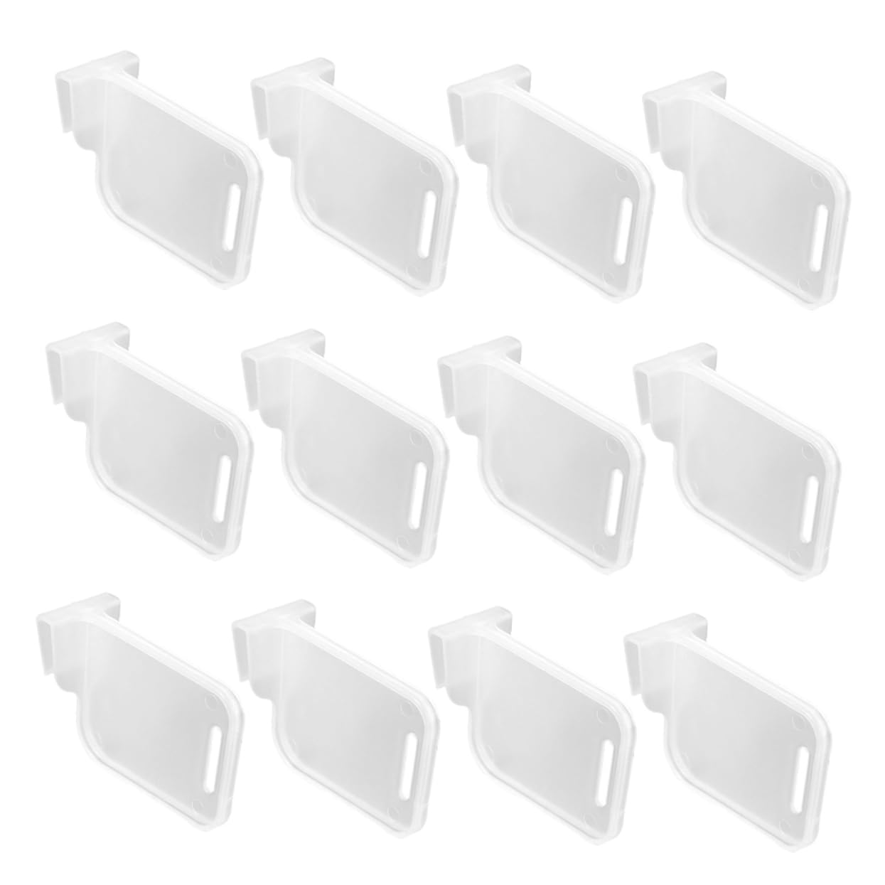 Alipis 24Pcs Adjustable Plastic Fridge Divider Versatile Refrigerator Shelf Organizer for Efficient Storage Easy Installation Material Sleek Design for Home Kitchens
