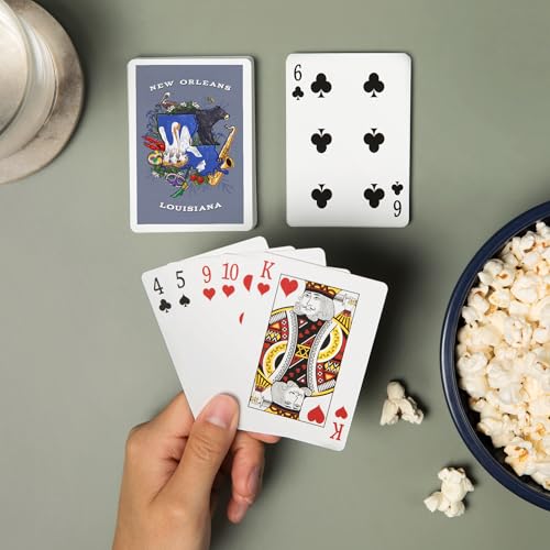 Baraja Póker New Orleans, 52 cartas para adultos miniatura 2