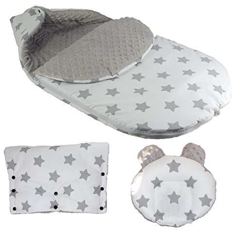 Baby Toddler Stroller cossytoes Buggy Liner Padded pram FOOTMUFF/HANDWARMER/PRAM Pillow (3 pcs Set XL Size, 13)