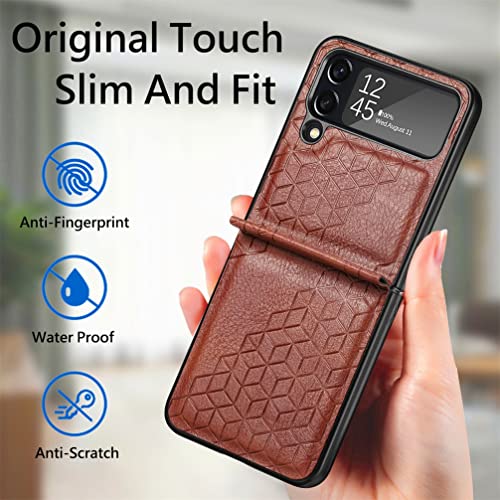Klapber Capa dobrável para Samsung Galaxy Z Flip4 capa de telefone para Galaxy Z Flip 4 capa de cour