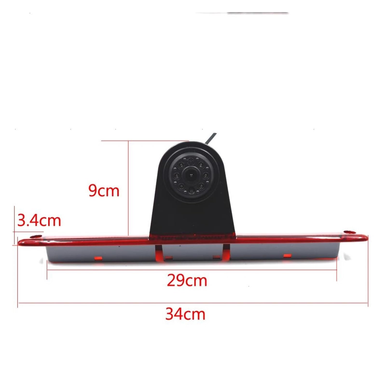 Marcha Atrás Cámara Cámara de visión Trasera para Coche CCD HD de 170 Grados, luz de Freno, estacionamiento y Marcha atrás para Mercedes para Benz para Sprinter.