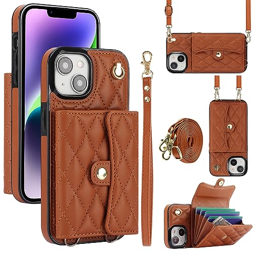 Étui portefeuille iPhone 15 Pro avec 4 emplacements cartes et blocage RFID