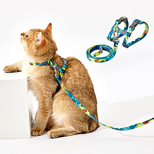 Petkit Lightweight Cat/Small Animals Harness And Leash Set For Walking, Escape Proof, Soft, Adjustable Pet Harness For Kitten, Puppies, Rabbits #TOP12