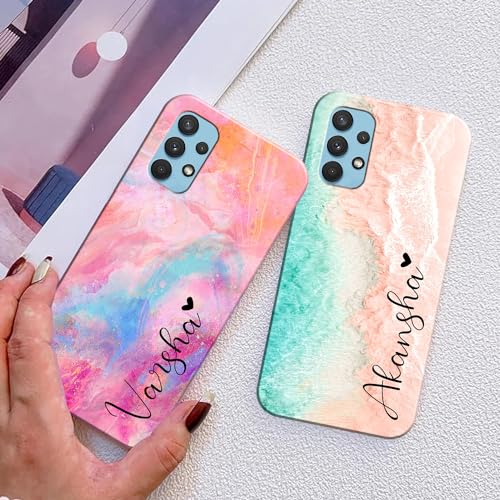 Image of COLORflow Polycarbonate Back Cover Case Compatible With Samsung A23 4G / A23 5G | Marble Color Customized Back Cover Compatible With Samsung Galaxy A23 4G / A23 5G
