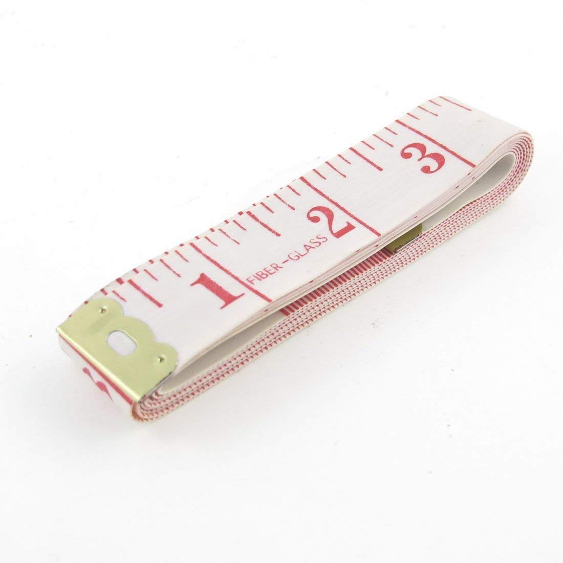 150cm 60" Soft Tape Measure for Sewing Tailor Cloth Ruler, in White & Red
