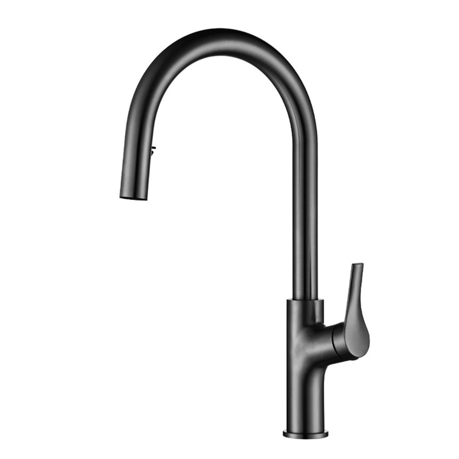 FCXWEVR 304 Stainless Steel Kitchen Sink Faucet Matte Black Gunmetal Hot & Cold Water Mixer Modern Design Durable Easy Installation Ideal for Home & Commercial Use