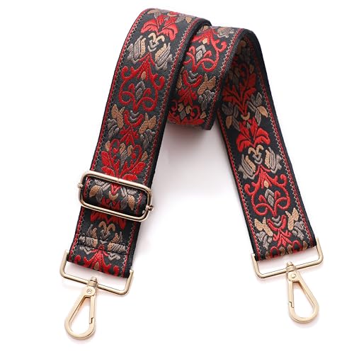 Image of S-Jacorry Purse Strap Replacement Crossbody Wide Shoulder Strap Adjustable Canvas Straps Handbag Strap Replacement Belts