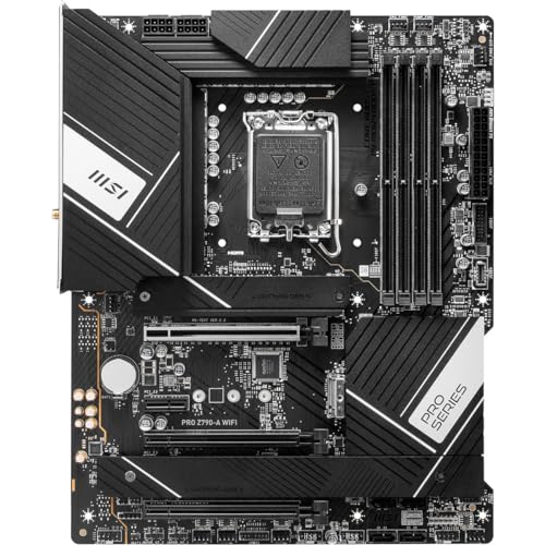 PRO Z790-A WIFI, ATX - Supporta processori Intel Core di 12a e 13a generazione, LGA 1700 - 80A SPS VRM, DDR5 Memory Boost 7200+MHz/OC, PCIe 5.0 e 4.0 x16, 4 x M.2 Gen4, Wi-Fi 6E, 2.5G LAN - Scheda madre - Immagine 4