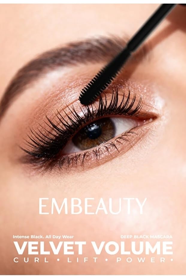 Ultra Black Volumizing Mascara – Lengthening, Waterproof & Smudge-Proof Formula, Long-Lasting Full Volume Effect, Easy-Apply Original Size Brush – 9 ml / 0.30 fl oz